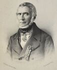 RADOULT DE LAFOSSE (1783-1869) PORTRAIT GRAVURE 19 ème, né à VILLENEUVE SUR LOT