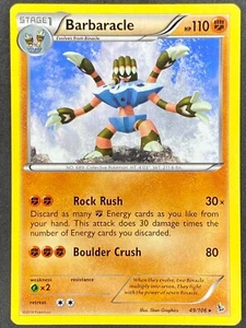 Pokémon Barbaracle 49/106 FLF Flashfire LP - Foto 1 di 2