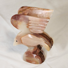 Home Decorative Birthday Animal Figure Eagle Desk Mantel Marble Onyx NEW
