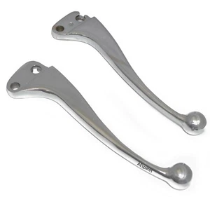 Vespa Ball End Brake Clutch Lever Set Alloy Chrome plated AEs - Foto 1 di 3