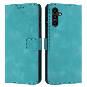 Leather Kickstand Flip Wallet Case w/ Strap for Samsung A16 5G/A26 5G/A36 5G/A56 - Picture 1 of 47