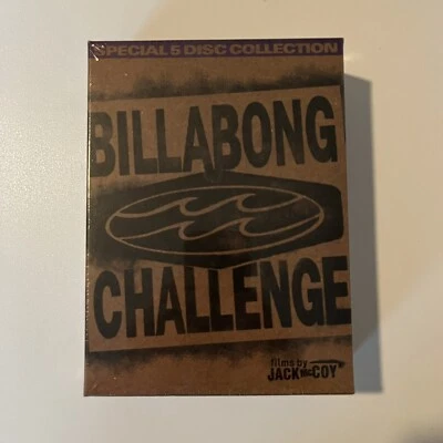 Billabong Challenge Special 5 Disc Collection Surfing DVD Set 1999 NEW SEALED - Image 1 of 3