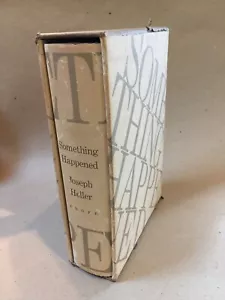 Joseph Heller "Something Happened" SIGNED Limited 1st Edition (1974) RARE! - Picture 1 of 6