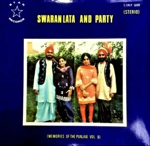 SWARAN LATA & PARTY - MEMORIES OF THE PUNJAB VOL. 9 - BRAND NEW VINYL RECORD LP - Picture 1 of 2