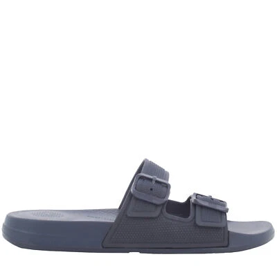 Fit Flop P24s zapatillas de mujer FD2-399 IQUSHION DIAPOSITIVAS DE DOS BARRAS CO - Imagen 1 de 4