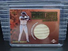 2003 Topps Barry Bonds Prime Cuts Trademark GU Bat Relic #075/100 Giants