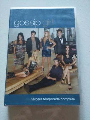 Gossip Girl Tercera Temporada Completa - DVD Español Frances Ingles Region 2 Am - Imagen 1 de 4