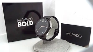 Movado - Negrita - Acero inoxidable ION negro - Reloj de cuarzo - 3600904 ~ #6189 - Imagen 1 de 9