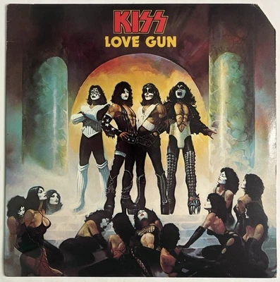 Kiss - Love Gun - Vinyl LP 1977 US Pitman Press - Casablanca NBLP 7057 w/ Inner - Image 1 of 4
