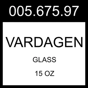 IKEA VARDAGEN Vetro Turchese Chiaro Confezione da 4 15 oz 005.675.97 - Foto 1 di 1