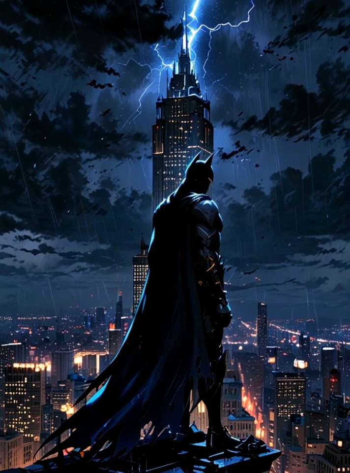 BATMAN CUSTOM PRINT • PROTECTOR OF GOTHAM - Image 1 of 1