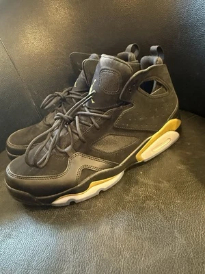 Nike Air Jordan Flight Club 91 Negro Metálico Dorado Zapatos DC7329-007 Hombres Talla NUEVO Foto 1 de 4