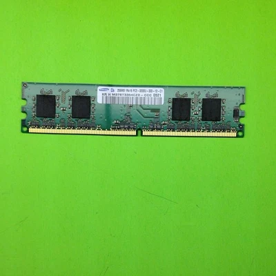 Samsung Kr H M378T3354CZO-CCC 256MB DDR2-400 (PC2-3200) PC2-3200U RAM Memory - Image 1 of 2