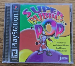Super Bubble Pop (Sony PlayStation 1, 2002) CIB mit Handbuch - getestet! - Bild 1 von 3