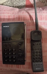 Sony SPP -190 Telefono cordless portatile e base - Foto 1 di 3