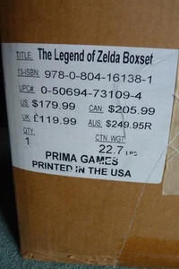 The Legend of Zelda Prima Games Collector's Edition Boxset. New/Sealed. - Picture 1 of 4