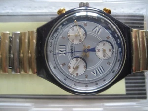 #VINTAGE# Swatch Chrono+Modell+Band Small+SCN 106+OVP+NEU+UNGETRAGEN+ 90er back - Bild 1 von 2