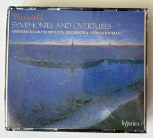 Berwald Symphonies & Overtures Goodman Hyperion 2 Cds Fat Box Set Sealed - Picture 1 of 2