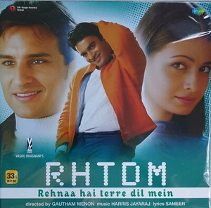 Bollywood LP New Sealed RHTDM Rehnaa Hai Tere Dil Mein - Picture 1 of 2