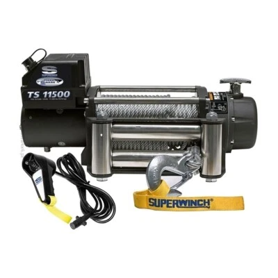 Elektrische Seilwinde Superwinch Tigershark 11500 4x4 Offroad 12V Stahlseil - Bild 1 von 4