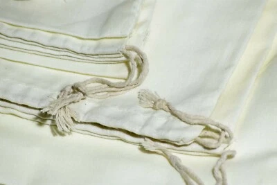 10 x 12 Premium Reusable Cotton Muslin Double Drawstring Bags, Multipurpose Bags - Image 1 of 4