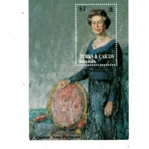 Turks and Caicos - 1993 - Queen Elizabeth II - Souvenir Sheet - MNH (Scott#1024) - Picture 1 of 1