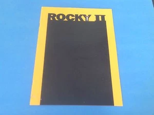 ROCKY II Movie Souvenir PROGRAM 1979 SYLVESTER STALLONE - RARE! - Picture 1 of 6