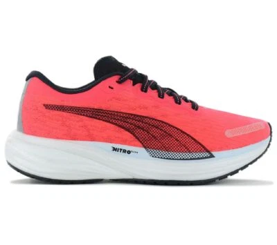 Puma Deviate Nitro 2 - Zapatos para correr para mujer rosa-rojo 376855-22 carbono Foto 1 de 4
