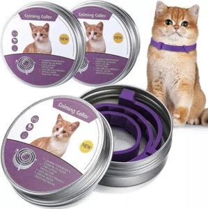 Sentry Industries Collare Calmante per Gatti 3Ct Viola Taglie Assortite Confezione da 3 - Foto 1 di 6