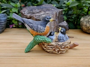 Rare Lenox North American Bird Pairs Under Her Wing Robin Bird Figurine Retired - Picture 1 of 13