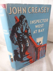 John Creasey INSPECTOR WEST AT BAY evans 1952 crime hardcover 1st first edition - Picture 1 of 2