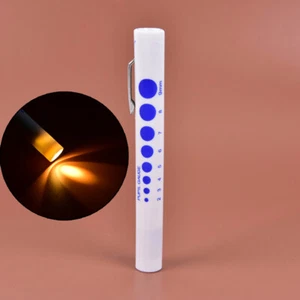 First Aid Pen LED Nurse Medical Diagnosis Penlight With Pupil Gauge Pen Light7H - Picture 1 of 12