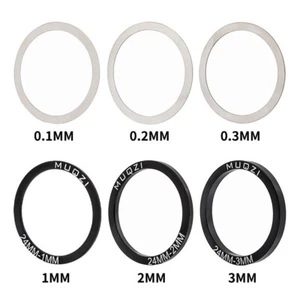 Bottom Bracket Washer 30mm Bicycle Crankset Shim Stainless Steel Washer 6pcs - Picture 1 of 15