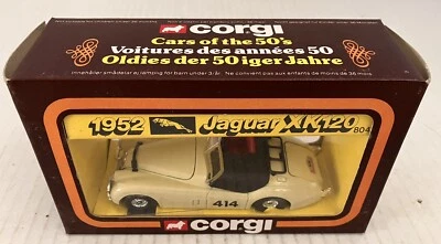 Corgi 804 Cars of the 50's Jaguar XK120 - Image 1 of 4