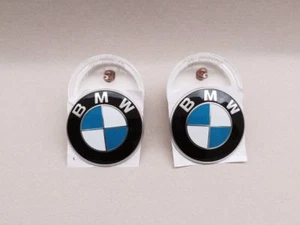 2003-2008 BMW Z4 E85 E86 CLEAR SIDE MARKER & EMBLEM SET OEM BMW ONLY 3.0-2.5 NEW - Picture 1 of 4