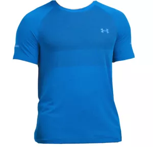Under Armour Royal Blue Vanish Seamless Run Tee Men's Shirt Size S Small New NWT - Picture 1 of 5