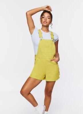 Pantalones cortos de jean Forever 21 verde herbal Demin para mujer S pequeños nuevos Foto 1 de 4