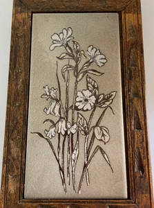 Vintage Wood & Ceramic Trivet Made In Italy - Picture 1 of 5
