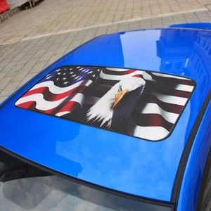 Car Sunroof Window Vinyl Film Sticker Decals PVC Vehicles Sticker Transparent - Picture 1 of 12