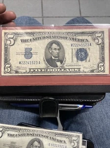 1934c $5 Silver Certificate - Picture 1 of 4