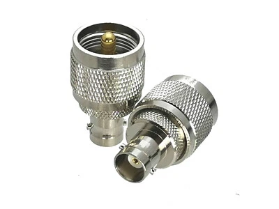 1pcs Adapter BNC Female Jack to UHF PL259 Male Plug RF Coaxial Connector - Image 1 of 3