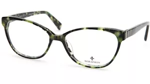 Neu Seraphin Robyn/8822 grüne Quarzbrille 53-15-140 mm B40 mm - Bild 1 von 10