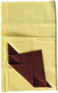 2/Paquete 6" x 6" Joyeros Rojo Rouge Pulido Paño Pulido Para Joyería Oro Latón S - Imagen 1 de 3
