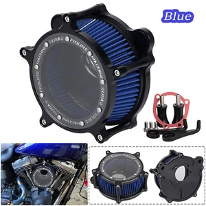 For Harley 1993-07 Road King Street Road Electra Glide Air Cleaner Intake Filter - Picture 1 of 12