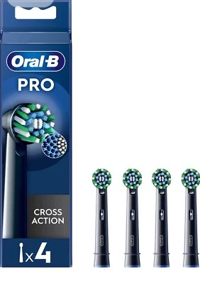 Oral-B Cross Action Testine Spazzolino Elettrico, Confezione Da 4 Testine Di Ric - Immagine 1 di 4