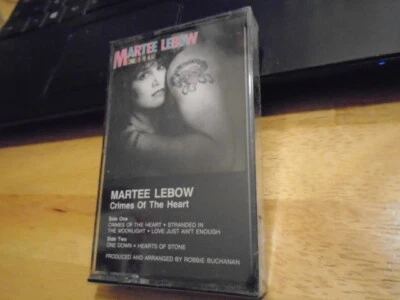 SEALED RARE PROMO Martee Lebow CASSETTE TAPE Crimes of the Heart 1986 lebous OOP - Image 1 of 3