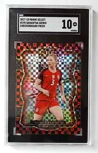 2017 Select Samantha Mewis Checkerboard Prizm Rookie RC #195 SGC 10 USWNT - Bild 1 von 3