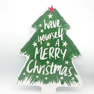 Plato para tratar melamina árbol de Navidad 17" H - Imagen 1 de 5