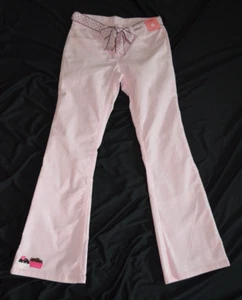 Gymboree SWEETER THAN CHOCOLATE Pink Corduroy Flare Pants NWT 12 Adj Waistband - Picture 1 of 5