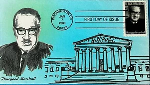 Heritage Cachet 3746 Thurgood Marshall Juez Asociado Corte Suprema de Estados Unidos - Imagen 1 de 1